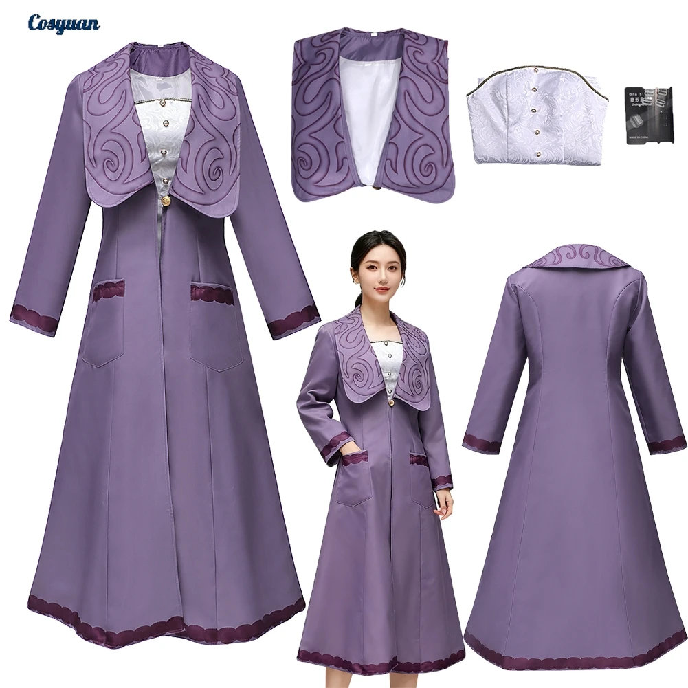 2025 Movie Wicked Cosplay Witch Elphaba Coat Dress Cloth Women Party Disguise Roleplay Halloween Costume Carnival Outfits Suits
2025 Movie Wicked Cosplay Witch Elphaba Coat Dress Cloth Women Party Disguise Roleplay Halloween Costume Carnival Outfits Suits