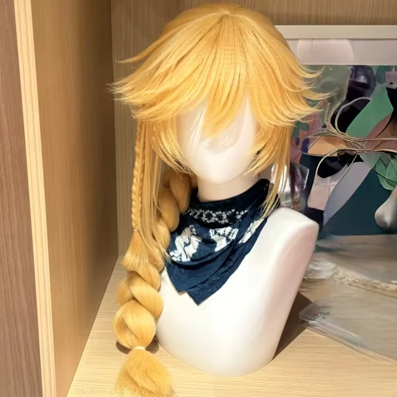 Anime Applejack Cosplay Wig Golden braids Long Heat Resistant Synthetic Wig Rose Net For Halloween Party Wig
Anime Applejack Cosplay Wig Golden braids Long Heat Resistant Synthetic Wig Rose Net For Halloween Party Wig