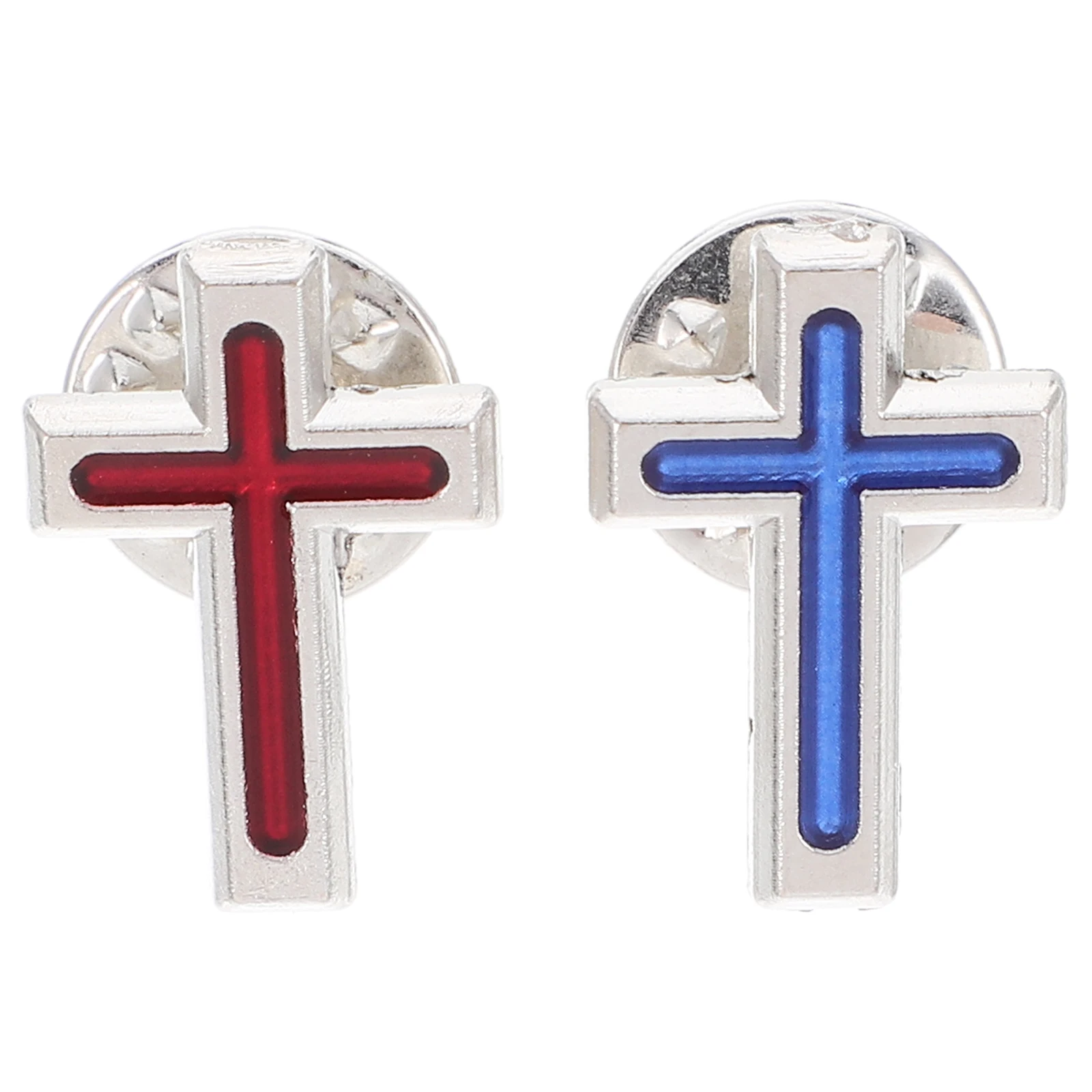2pcs Button Badge Christian Cross Chain Hat Brooch Tie Lapel Pins for Men Holy Communion Durable
2pcs Button Badge Christian Cross Chain Hat Brooch Tie Lapel Pins for Men Holy Communion Durable