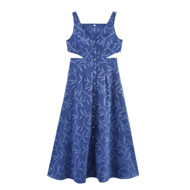 2025Summer New Korean and Japanese Style Fashion Elegant Vacation Waist-ExposingvCollar Dress
2025Summer New Korean and Japanese Style Fashion Elegant Vacation Waist-ExposingvCollar Dress