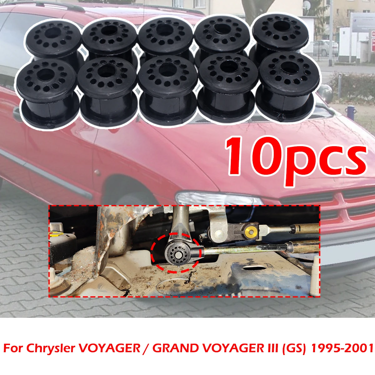 10X Manual Transmission Gearbox Shift Lever Cable Linkage Rubber Bushing Repair For Chrysler GRAND VOYAGER III GS 1995 1996-2001
10X Manual Transmission Gearbox Shift Lever Cable Linkage Rubber Bushing Repair For Chrysler GRAND VOYAGER III GS 1995 1996-2001