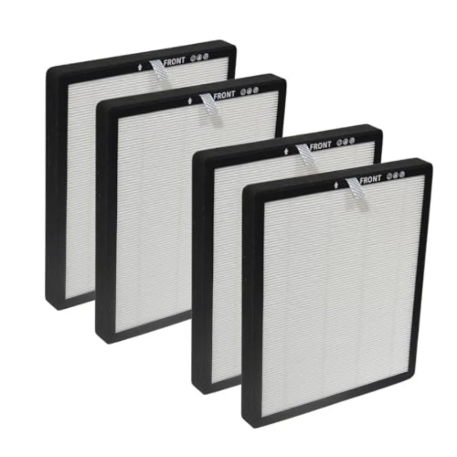 Replaement Filter Compatible with AnEgoe ZX001 Air Purifier, 2-Pack 2 filters per pack H13 True HEPA Activated Carbon 2-in-1 Fo
Replaement Filter Compatible with AnEgoe ZX001 Air Purifier, 2-Pack 2 filters per pack H13 True HEPA Activated Carbon 2-in-1 Fo