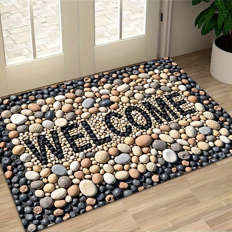Non-Slip Welcome Doormat, Indoor/Outdoor Front Door Mat Perfect for Home, Office, Hotel Entrances, Welcome Mat for Front Door
Non-Slip Welcome Doormat, Indoor/Outdoor Front Door Mat Perfect for Home, Office, Hotel Entrances, Welcome Mat for Front Door