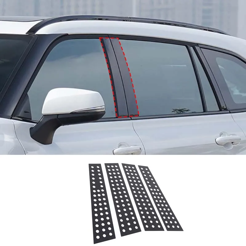 For Toyota Highlander 2022-2025 Aluminum alloy Black Car Window Center Pillar Decoration Stickers Car Accessories
For Toyota Highlander 2022-2025 Aluminum alloy Black Car Window Center Pillar Decoration Stickers Car Accessories