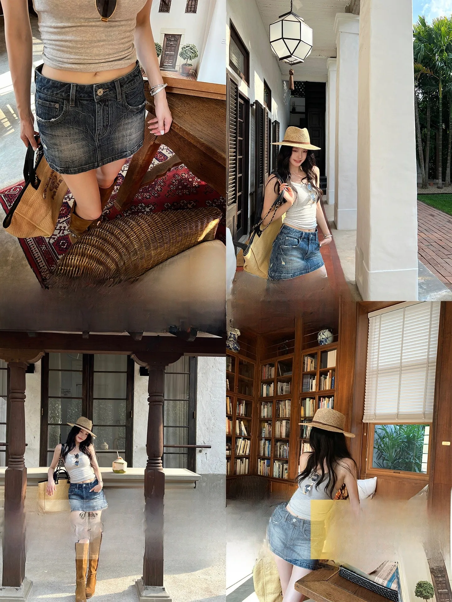 Washed Denim Half Skirt Peach Butt Concealing Slimming High Waist A-Line Skirt Korean Cartoon Design Heavyweight Jeans Skirt
Washed Denim Half Skirt Peach Butt Concealing Slimming High Waist A-Line Skirt Korean Cartoon Design Heavyweight Jeans Skirt