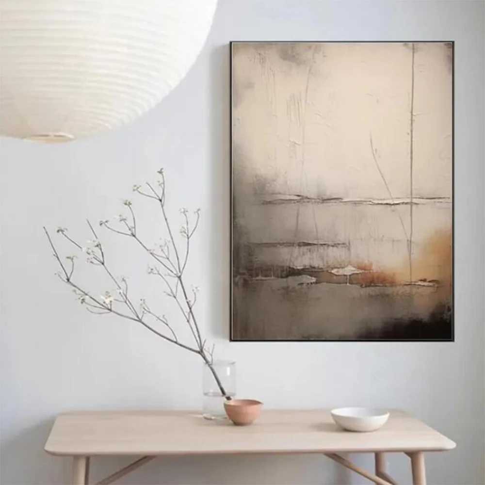 100% Original Handmade Abstract Oil Painting Large Gold Gray Thick Textured Wall Art Mural for Home Living Room Decor Artwork
100% Original Handmade Abstract Oil Painting Large Gold Gray Thick Textured Wall Art Mural for Home Living Room Decor Artwork