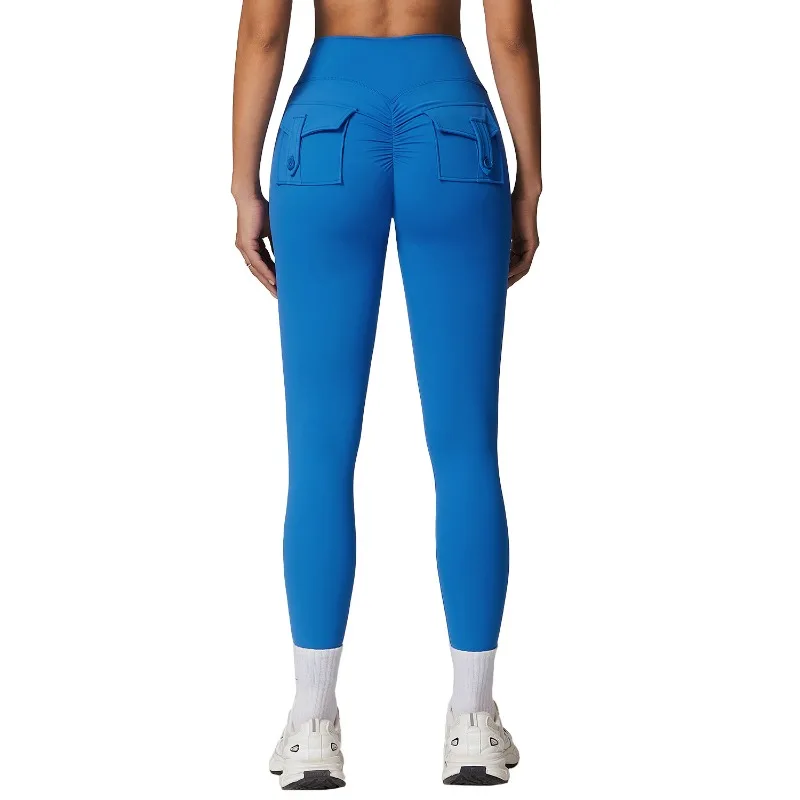 High Waist Yoga Pants Nude Pocket Sports Fitness Pants Hip Yoga Clothes Tights Stretchy Pants for Workout Gym Fitness
High Waist Yoga Pants Nude Pocket Sports Fitness Pants Hip Yoga Clothes Tights Stretchy Pants for Workout Gym Fitness