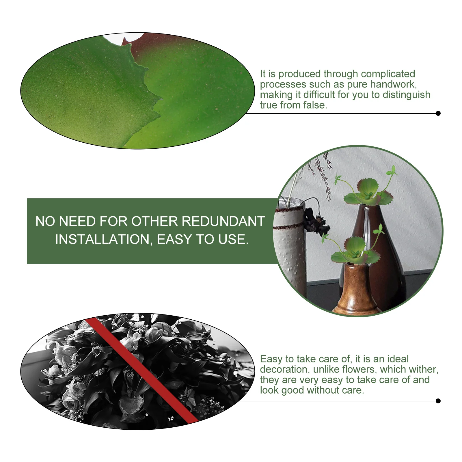 2pcs Lifelike Artificial Succulent Bonsai Mini Potted Plants For Desk Decor Green Simulation Plant Imitation Succulent Fine
2pcs Lifelike Artificial Succulent Bonsai Mini Potted Plants For Desk Decor Green Simulation Plant Imitation Succulent Fine