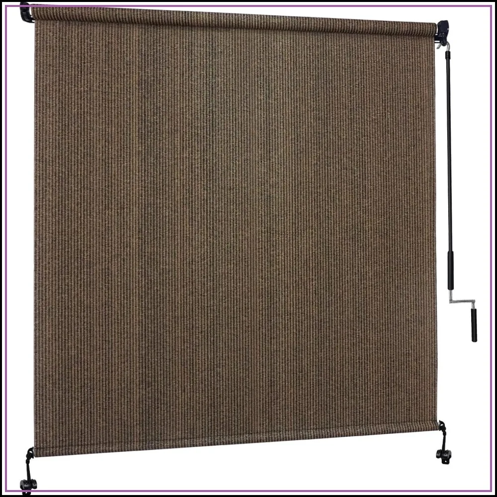7' W x 8' H Cordless Outdoor Roller Shades, Patio Roll Up Blinds with 2 Poles & 1 Fabric, Sun Shade for Porch, Gazebo, Balcony, Pergola
7' W x 8' H Cordless Outdoor Roller Shades, Patio Roll Up Blinds with 2 Poles & 1 Fabric, Sun Shade for Porch, Gazebo, Balcony, Pergola