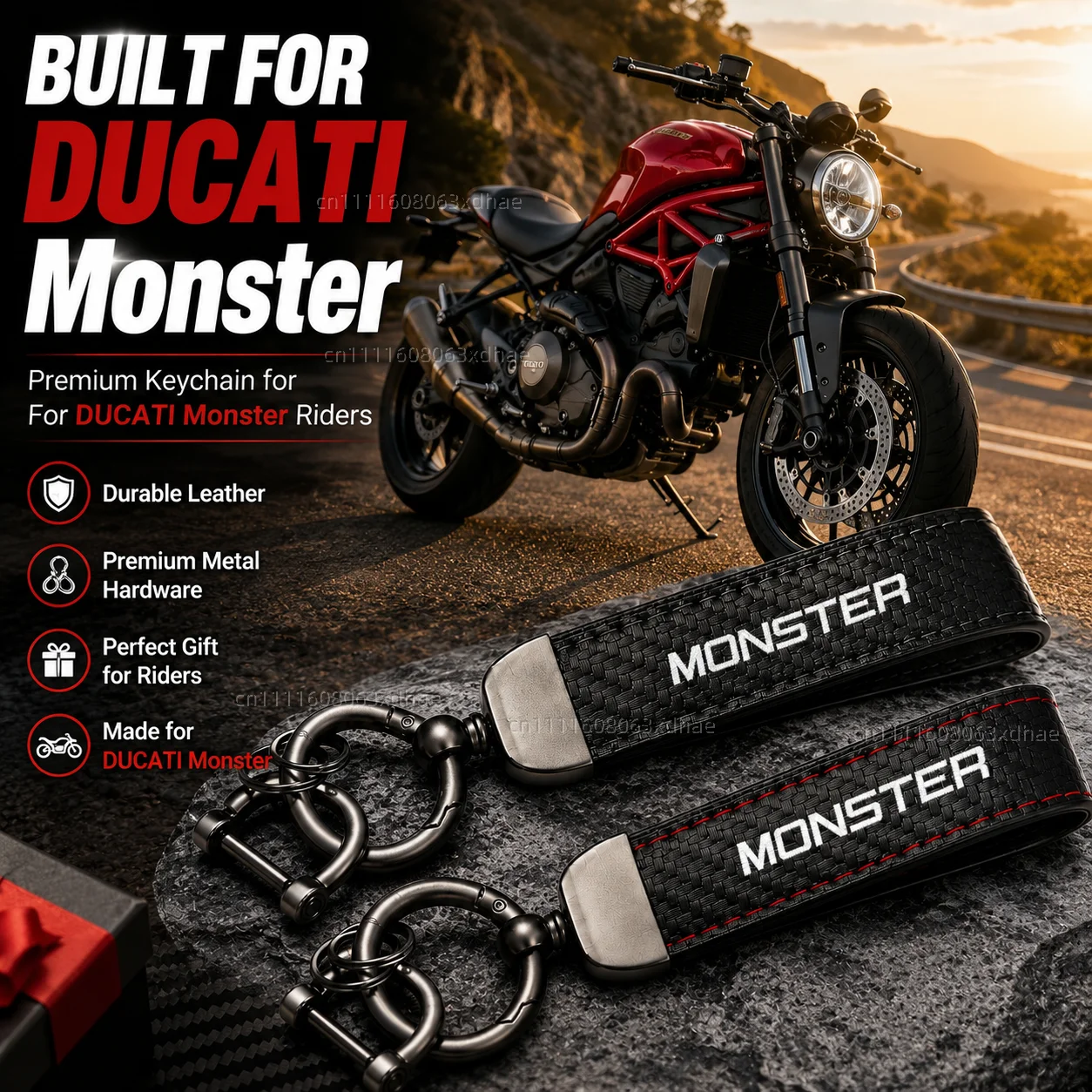 High-Grade Leather Motorcycle Keychain Holder Keyring Accessories For DUCATI Monster 796 Hypermotard Monster 696 695 2015
High-Grade Leather Motorcycle Keychain Holder Keyring Accessories For DUCATI Monster 796 Hypermotard Monster 696 695 2015