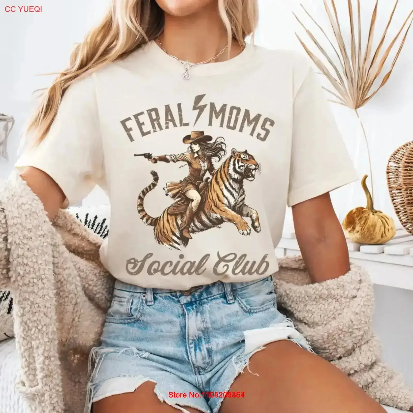 Feral Moms Social Club T Shirt Vintage Mom Somebody's Wife Life Trendy Apparel Washed Stylish fashion Versatile vintage Washed
Feral Moms Social Club T Shirt Vintage Mom Somebody's Wife Life Trendy Apparel Washed Stylish fashion Versatile vintage Washed