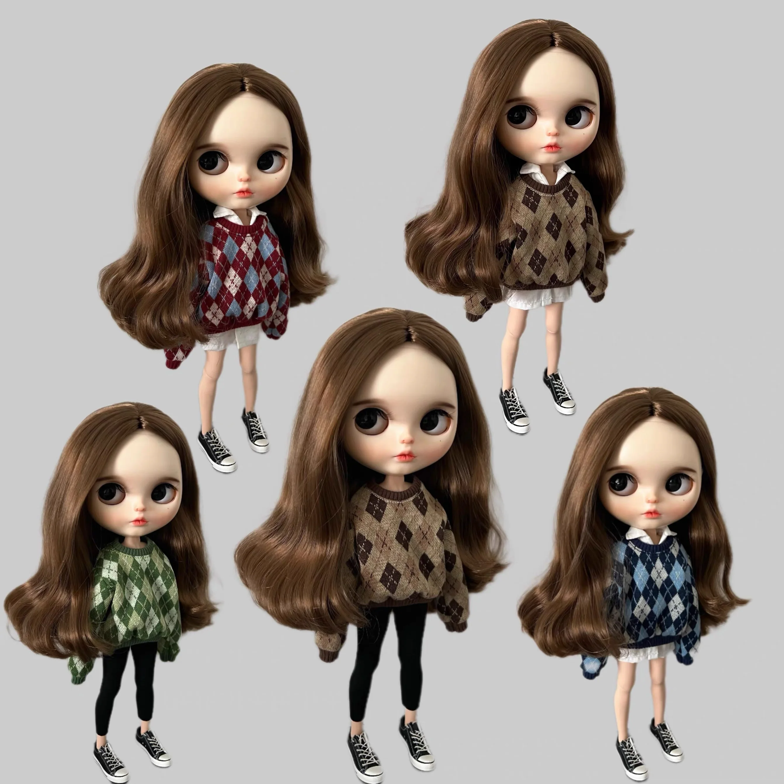 ICY DBS Blythe Одежда Модная зимняя толстовка в клетку с бриллиантами для Blythe OB24 1/6 Супермодель куклы Повседневная одежда
ICY DBS Blythe Одежда Модная зимняя толстовка в клетку с бриллиантами для Blythe OB24 1/6 Супермодель куклы Повседневная одежда