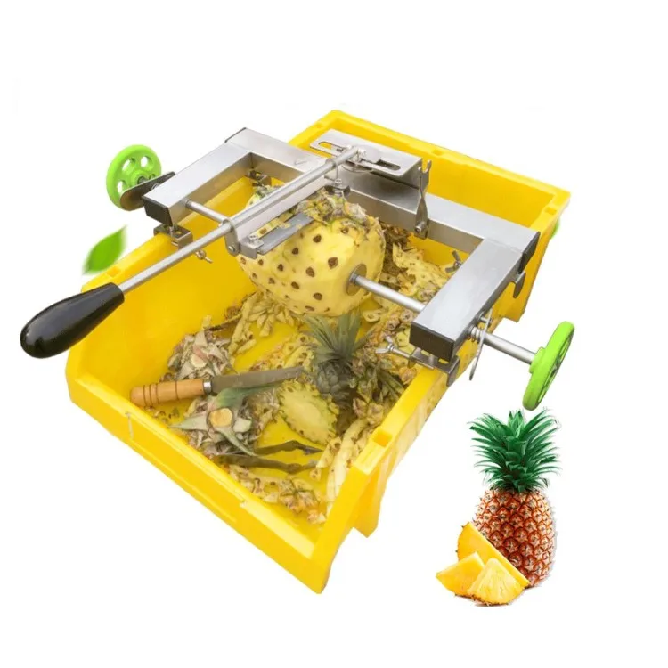 Manual pineapple peeling machine, pineapple peeling machine, peeling cantaloupe machine
Manual pineapple peeling machine, pineapple peeling machine, peeling cantaloupe machine