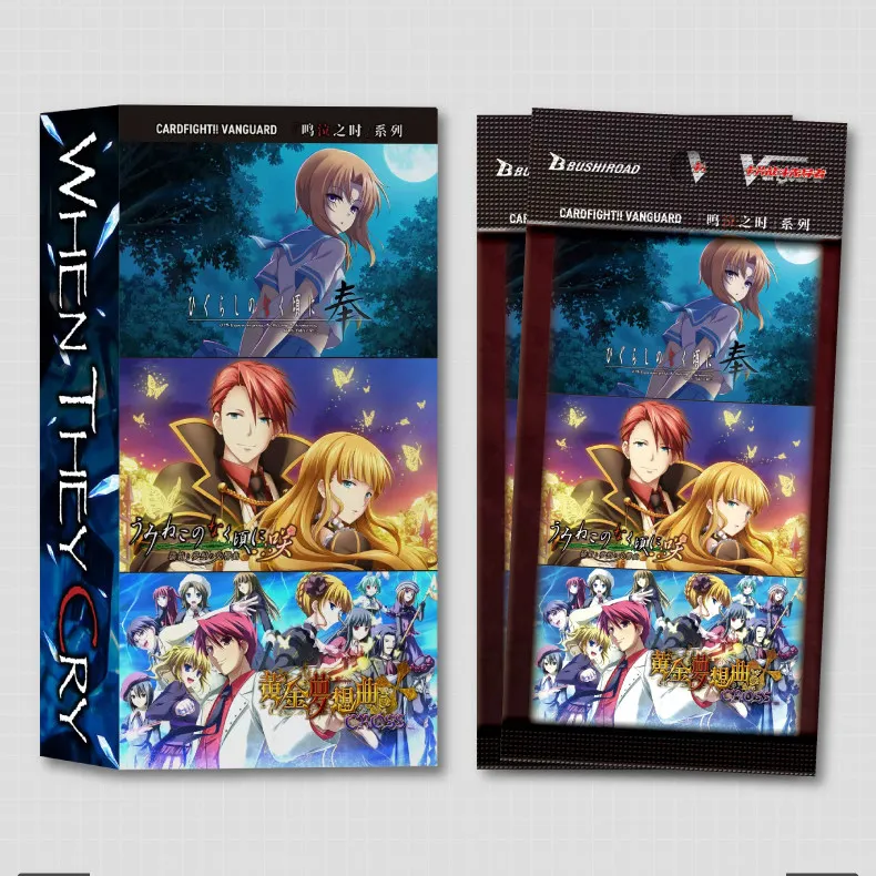 Bushiroad Cardfight Vanguard Collaboration Booster Pack 02 When They Cry Series Simplified Chinese Edition Trading Card Game
Bushiroad Cardfight Vanguard Collaboration Booster Pack 02 When They Cry Series Simplified Chinese Edition Trading Card Game
