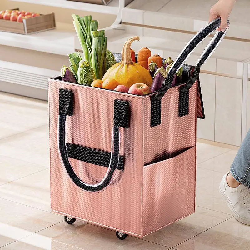 Ultra Lightweight Hand-Pulled Shopping Cart Portable Grocery Delivery Trolley Home New Model Stainless Steel Frame
Ultra Lightweight Hand-Pulled Shopping Cart Portable Grocery Delivery Trolley Home New Model Stainless Steel Frame