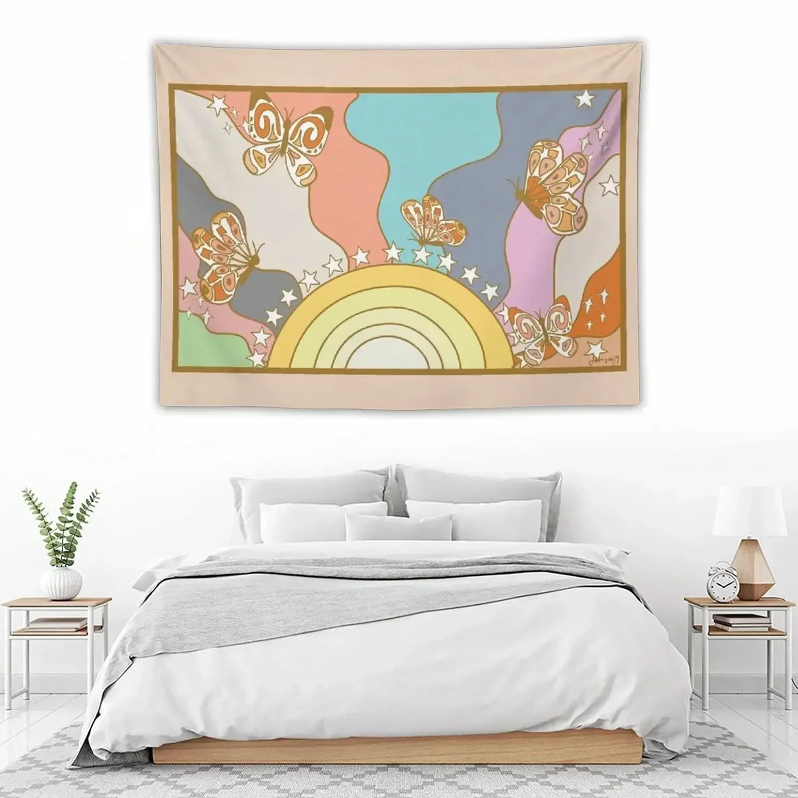 Vintage Rainbow Butterfly Pattern Tapestry House Decorations Home Decor Accessories Wall Decoration Tapestry
Vintage Rainbow Butterfly Pattern Tapestry House Decorations Home Decor Accessories Wall Decoration Tapestry