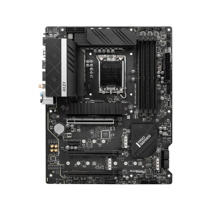 A+ FOR MSI PRO Z690-A WIFI DDR4 Motherboard Support i9-14900KF i7-14700K i5/i3-12th CPU
A+ FOR MSI PRO Z690-A WIFI DDR4 Motherboard Support i9-14900KF i7-14700K i5/i3-12th CPU