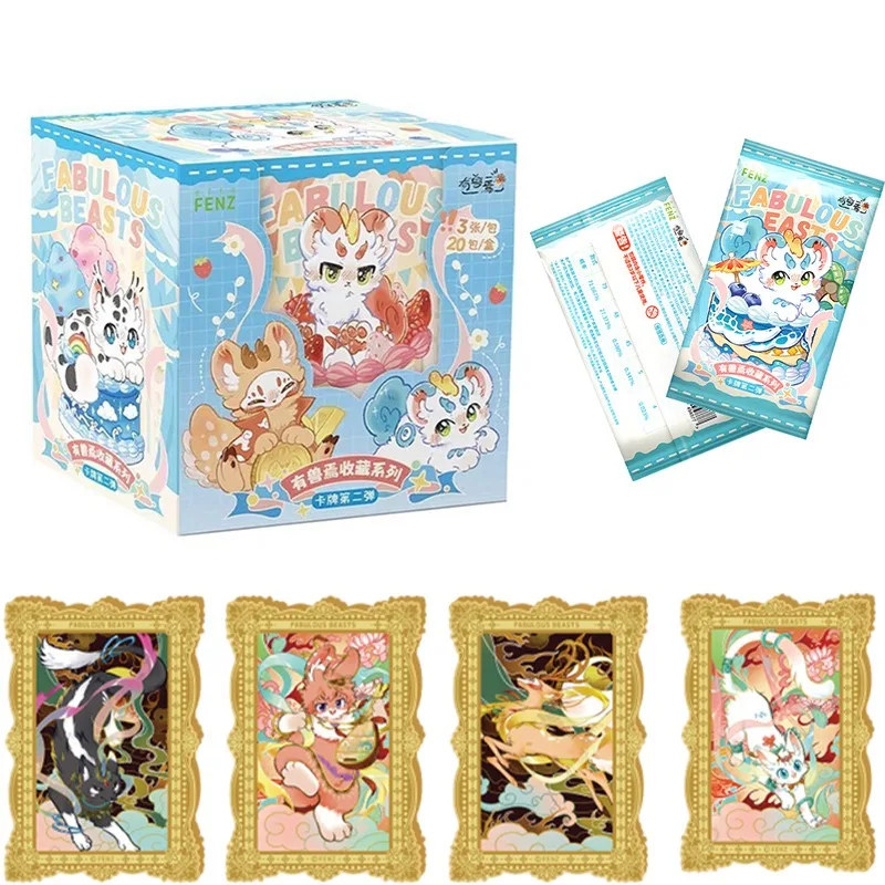 Card Fun Fabulous Beasts Card Collection 2 Series There Be Creatures Limited-edition Metal Cards Anime Peripheral Holiday Gifts
Card Fun Fabulous Beasts Card Collection 2 Series There Be Creatures Limited-edition Metal Cards Anime Peripheral Holiday Gifts