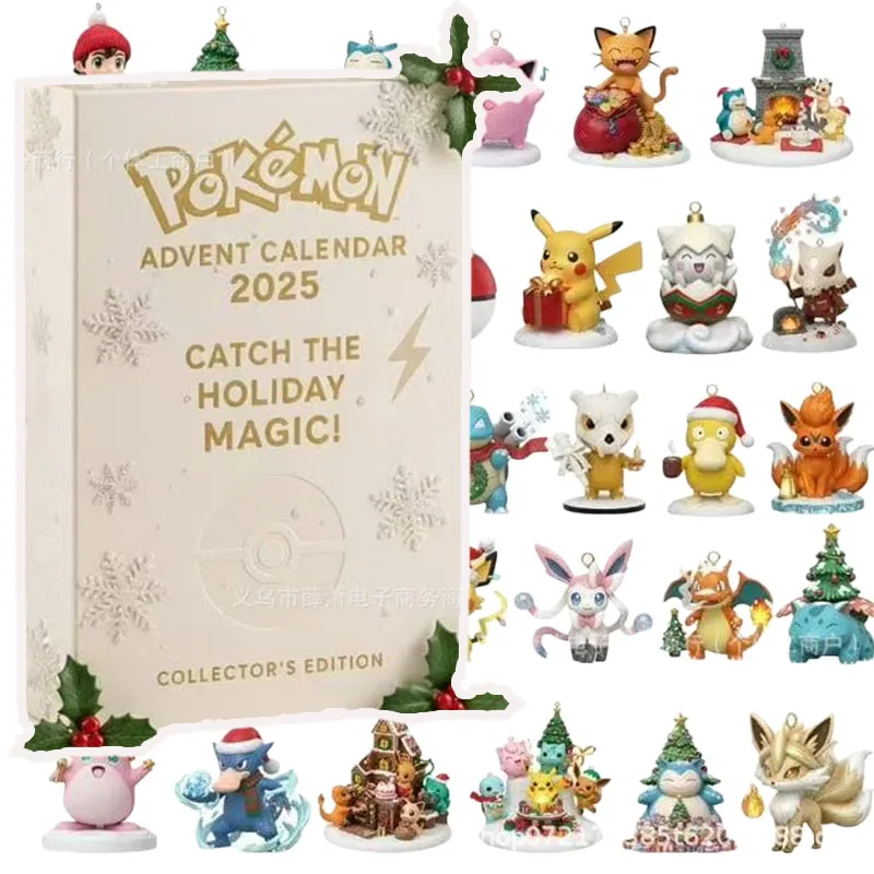 Pikachu Advent Calendar Cartoon Cute Ornament Advent Surprise Box Anime Holiday Decor Teens Gift Christmas Atmosphere Decor
Pikachu Advent Calendar Cartoon Cute Ornament Advent Surprise Box Anime Holiday Decor Teens Gift Christmas Atmosphere Decor