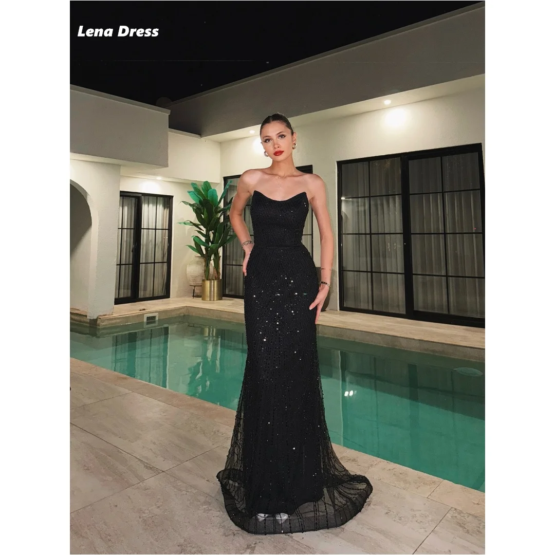 Lena Sleeveless Evening Dresses Woman Elegant Long Dresses for Special Occasions Custom Made Ball Gown Dress Mermaid Robe Soiree
Lena Sleeveless Evening Dresses Woman Elegant Long Dresses for Special Occasions Custom Made Ball Gown Dress Mermaid Robe Soiree