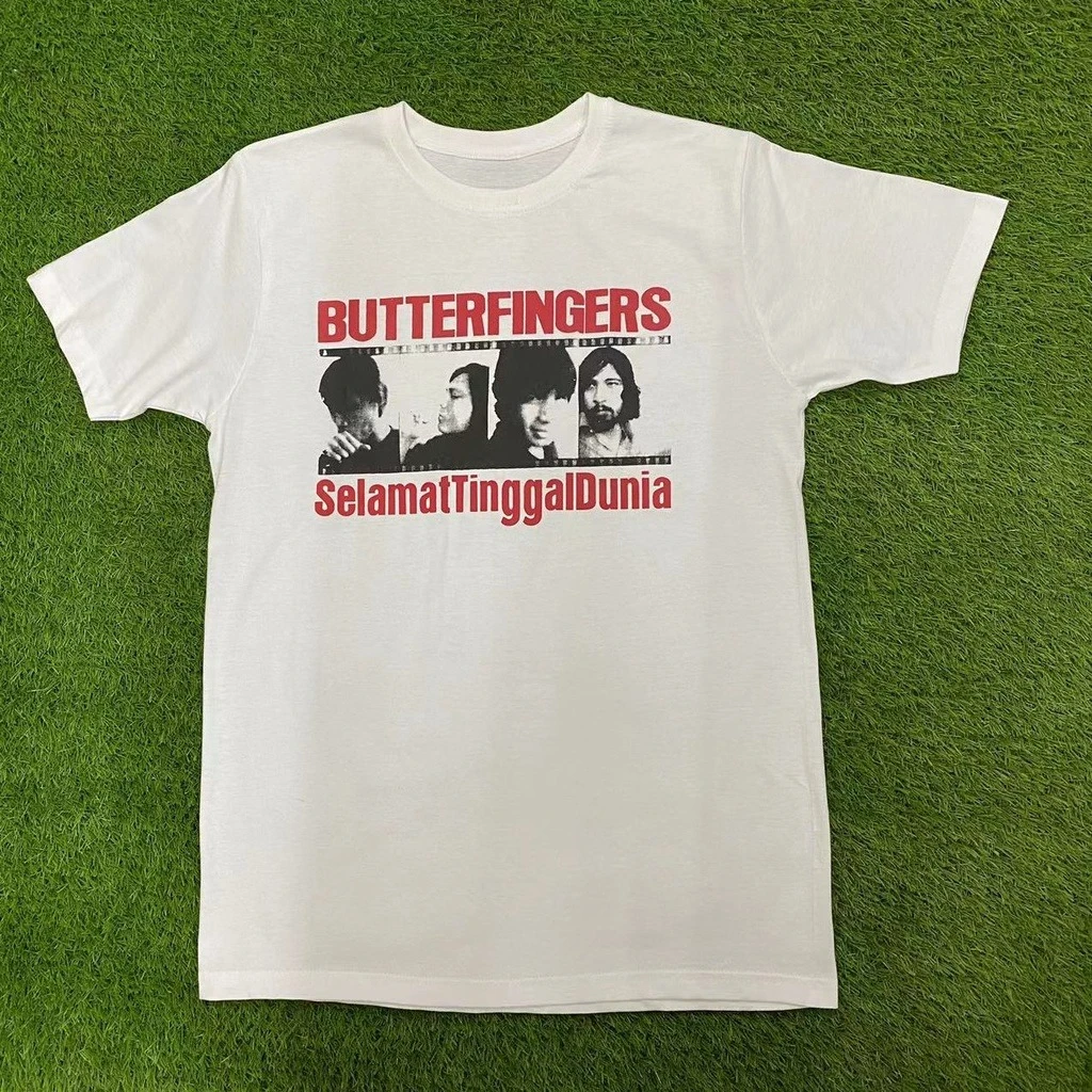 ButterFingers Selamat Tinggal Dunia Album Rock Band Shirts Rockers TShirt Men Women Bonjovi Steve Vai Cromok Baju XPDC Langsuyr
ButterFingers Selamat Tinggal Dunia Album Rock Band Shirts Rockers TShirt Men Women Bonjovi Steve Vai Cromok Baju XPDC Langsuyr