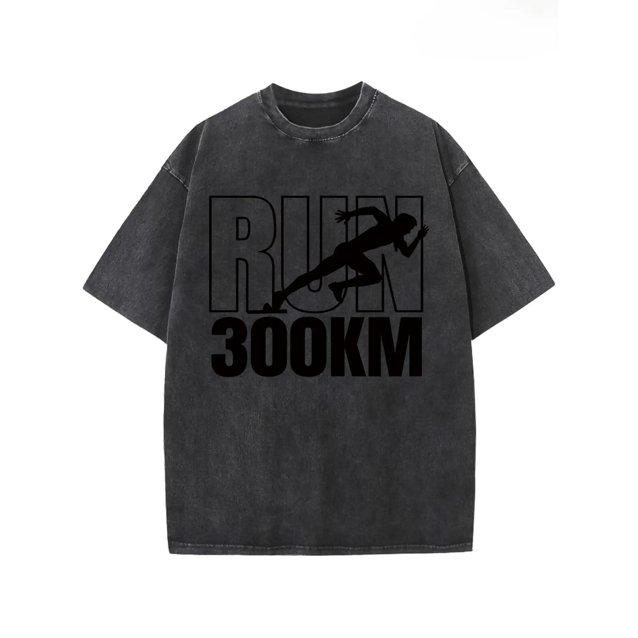 Running T-Shirt Unisex Washed Retro "RUN 300KM" Graphic Tee Motivational Sports Athlete Jogger Cotton Top Gift
Running T-Shirt Unisex Washed Retro "RUN 300KM" Graphic Tee Motivational Sports Athlete Jogger Cotton Top Gift