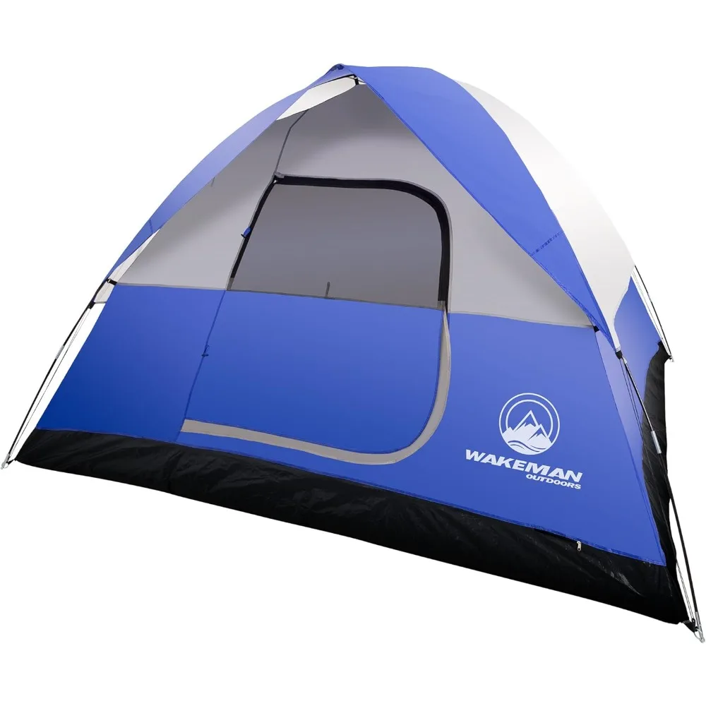 6 Person Camping Tent - Water-Resistant Family Tent for Camping with Removable Rain Fly, Storage Pocket,
6 Person Camping Tent - Water-Resistant Family Tent for Camping with Removable Rain Fly, Storage Pocket,