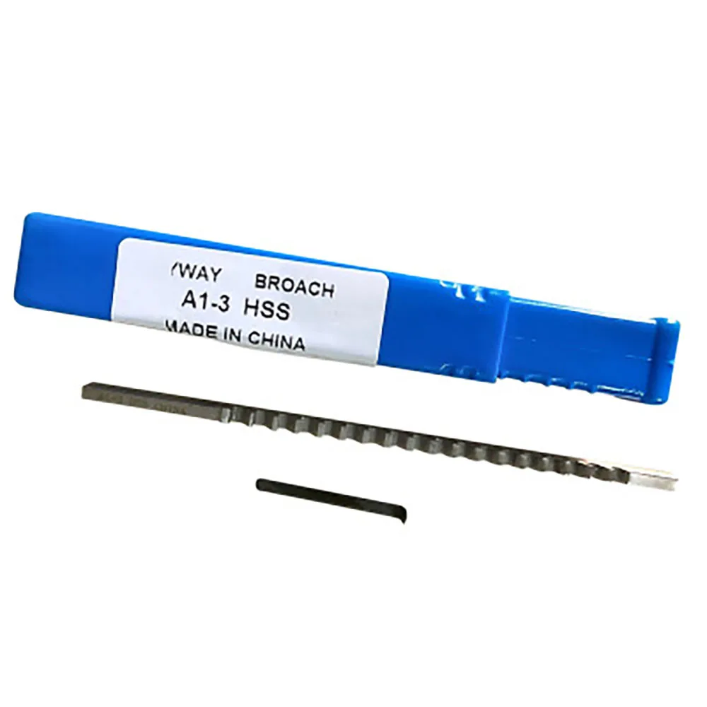 3mm A1 Push-Type Keyway Broach Metric Size HSS High Speed Steel & Shim Metric Size for CNC Router Metalworking Tool Metal Cutter
3mm A1 Push-Type Keyway Broach Metric Size HSS High Speed Steel & Shim Metric Size for CNC Router Metalworking Tool Metal Cutter