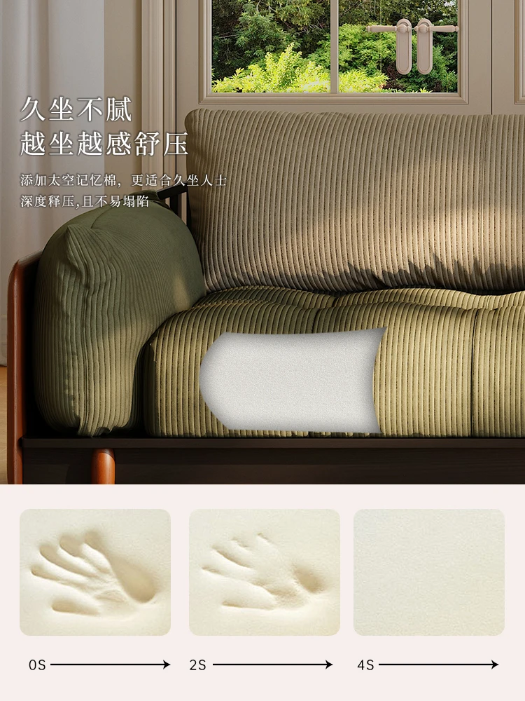 French retro straight-row sofa small apartment living room furniture American antique green fabric sofa
French retro straight-row sofa small apartment living room furniture American antique green fabric sofa