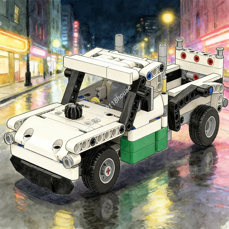 300 деталей MOC: Техническая модель пикапа, конструктор, архитектурные игрушки, рождественские подарки, креативная идея, развивающие игрушки для детей
300 деталей MOC: Техническая модель пикапа, конструктор, архитектурные игрушки, рождественские подарки, креативная идея, развивающие игрушки для детей