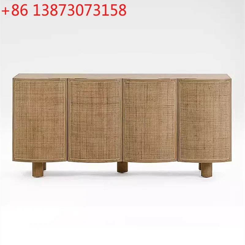 French retro solid wood simple TV cabinet, living room storage tea cabinet
French retro solid wood simple TV cabinet, living room storage tea cabinet