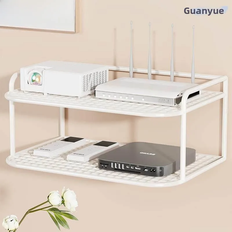 No-Drill TV Box Projector Storage Rack Simple Wall-Mounted Router Placement Shelf Iron Material Fixed Design Stainless Steel ...
No-Drill TV Box Projector Storage Rack Simple Wall-Mounted Router Placement Shelf Iron Material Fixed Design Stainless Steel ...
