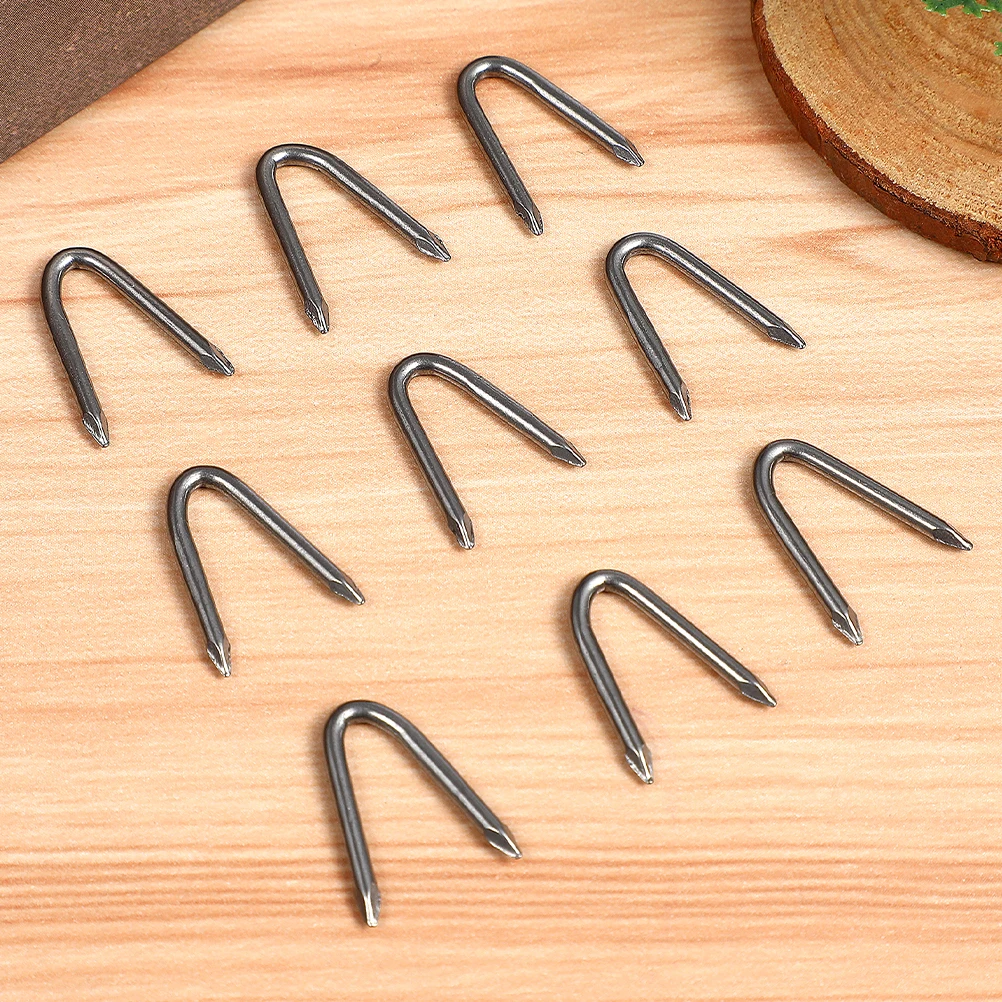 U Nails Chicken Wire Fencing Staple U-shaped Metal Fasteners Iron Staples for Hardware Cloth
U Nails Chicken Wire Fencing Staple U-shaped Metal Fasteners Iron Staples for Hardware Cloth