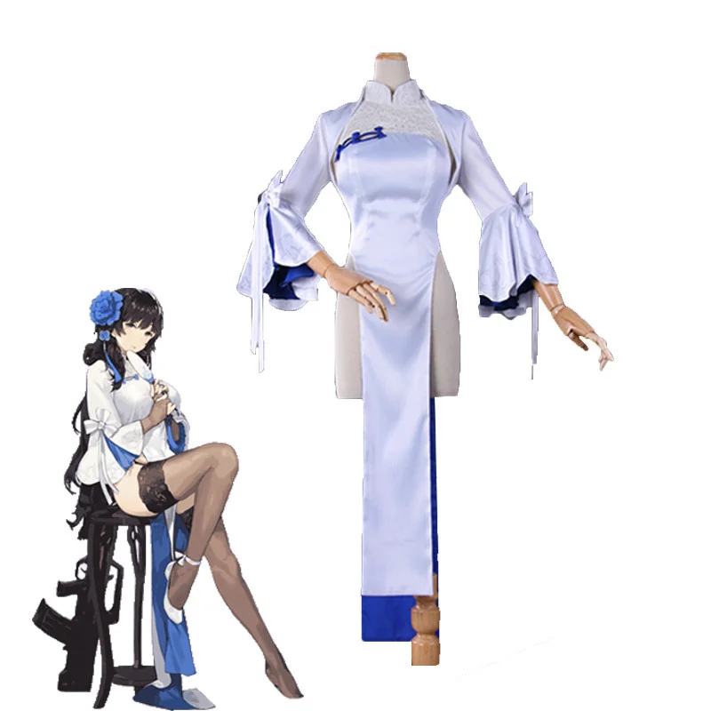 New Game Girls Frontline Yee Chino Cosplay Costume Halloween Carnival Chinese Cheongsam Women Lovely Dress Outfit Custom Made
New Game Girls Frontline Yee Chino Cosplay Costume Halloween Carnival Chinese Cheongsam Women Lovely Dress Outfit Custom Made