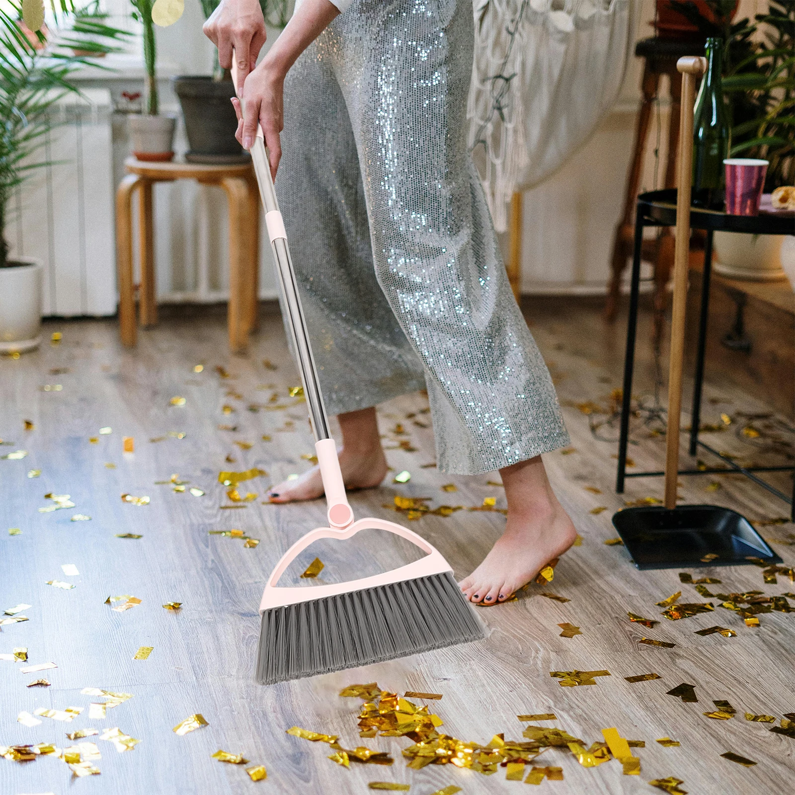 Kids Broom Dustpan Set Safe Smooth Surface Small Cleaning Tool Plastic Broom Kitchen Mother Helper Floor Tool Foldable Design
Kids Broom Dustpan Set Safe Smooth Surface Small Cleaning Tool Plastic Broom Kitchen Mother Helper Floor Tool Foldable Design
