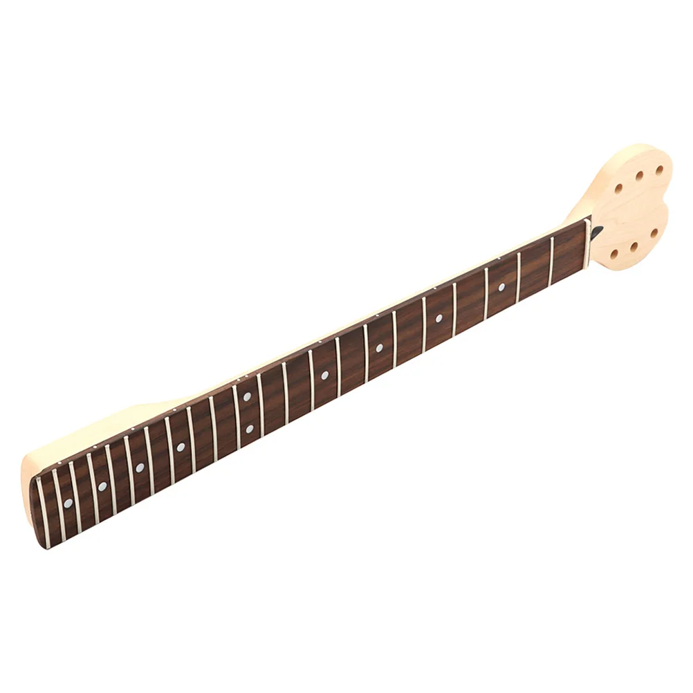 Neck For Electric Guitar Replacement, Wooden Fingerboard Heart-Shaped Headstock, String Instrument Part Guitar Accessories
Neck For Electric Guitar Replacement, Wooden Fingerboard Heart-Shaped Headstock, String Instrument Part Guitar Accessories