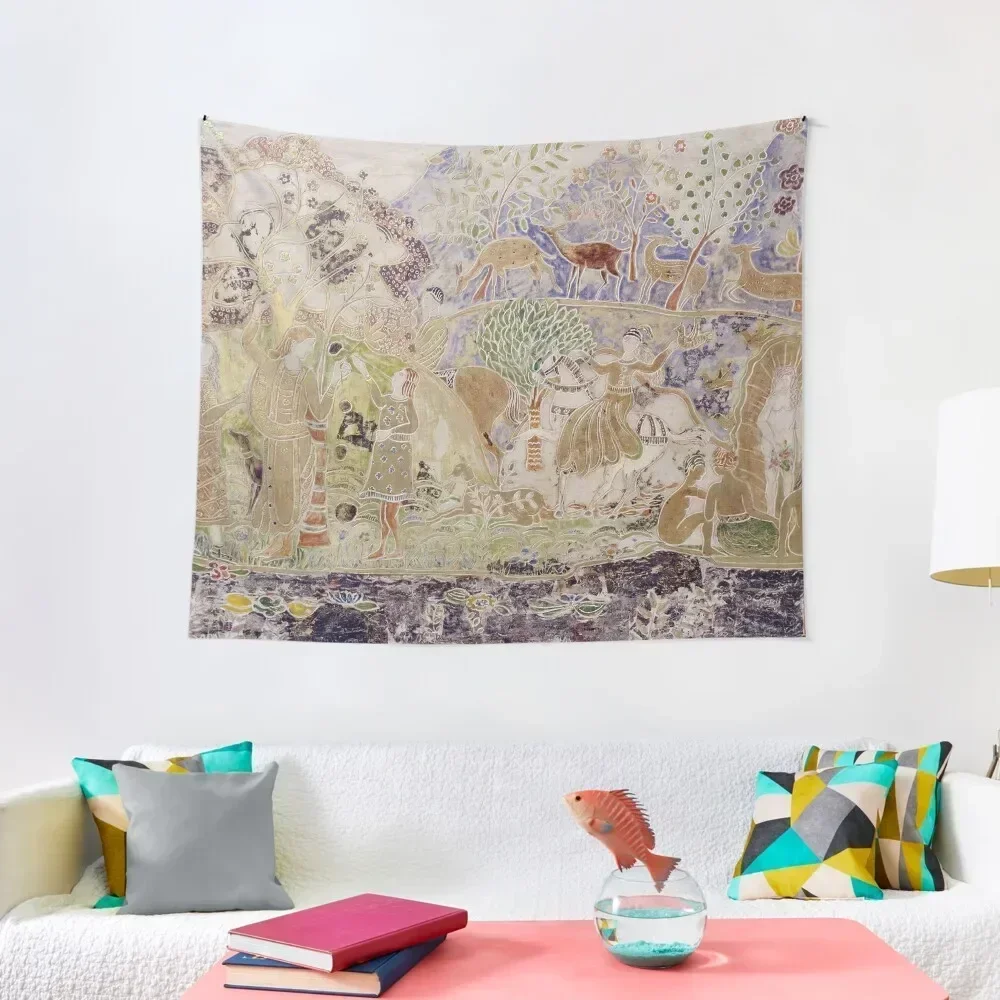 Charles Prendergast. Figures and Deer, c.1917. Tapestry Decor For Room Decorative Wall Tapestry
Charles Prendergast. Figures and Deer, c.1917. Tapestry Decor For Room Decorative Wall Tapestry