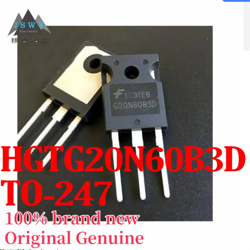 (5/50 pcs) HGTG20N60B3D HGTG20N60B3 Silk-Screen G20N60B3D TO-247 Integrated Circuit IC Genuine Authentic Stock Free Shipping 
(5/50 pcs) HGTG20N60B3D HGTG20N60B3 Silk-Screen G20N60B3D TO-247 Integrated Circuit IC Genuine Authentic Stock Free Shipping