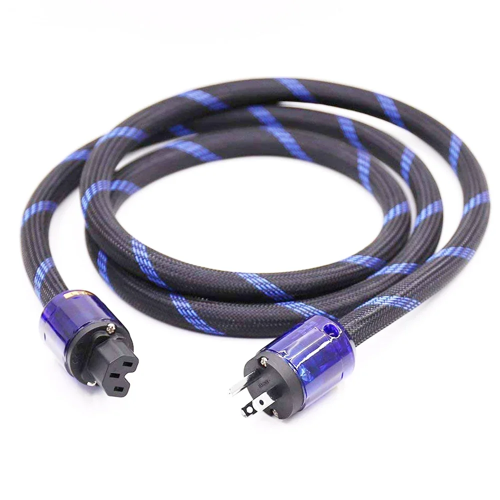4N OFC Copper Hifi Audio US Version Hifi AC Power cable US Power cable Preamplifier with P-037 C-037 power plug
4N OFC Copper Hifi Audio US Version Hifi AC Power cable US Power cable Preamplifier with P-037 C-037 power plug