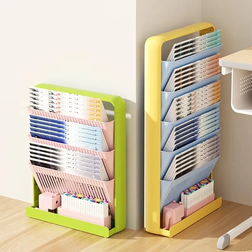 3/5 Layer Structure Study Desk Organizer Multi-Layer Space-Saving Side Mounted Bookshelf Removable Floor-Standing
3/5 Layer Structure Study Desk Organizer Multi-Layer Space-Saving Side Mounted Bookshelf Removable Floor-Standing