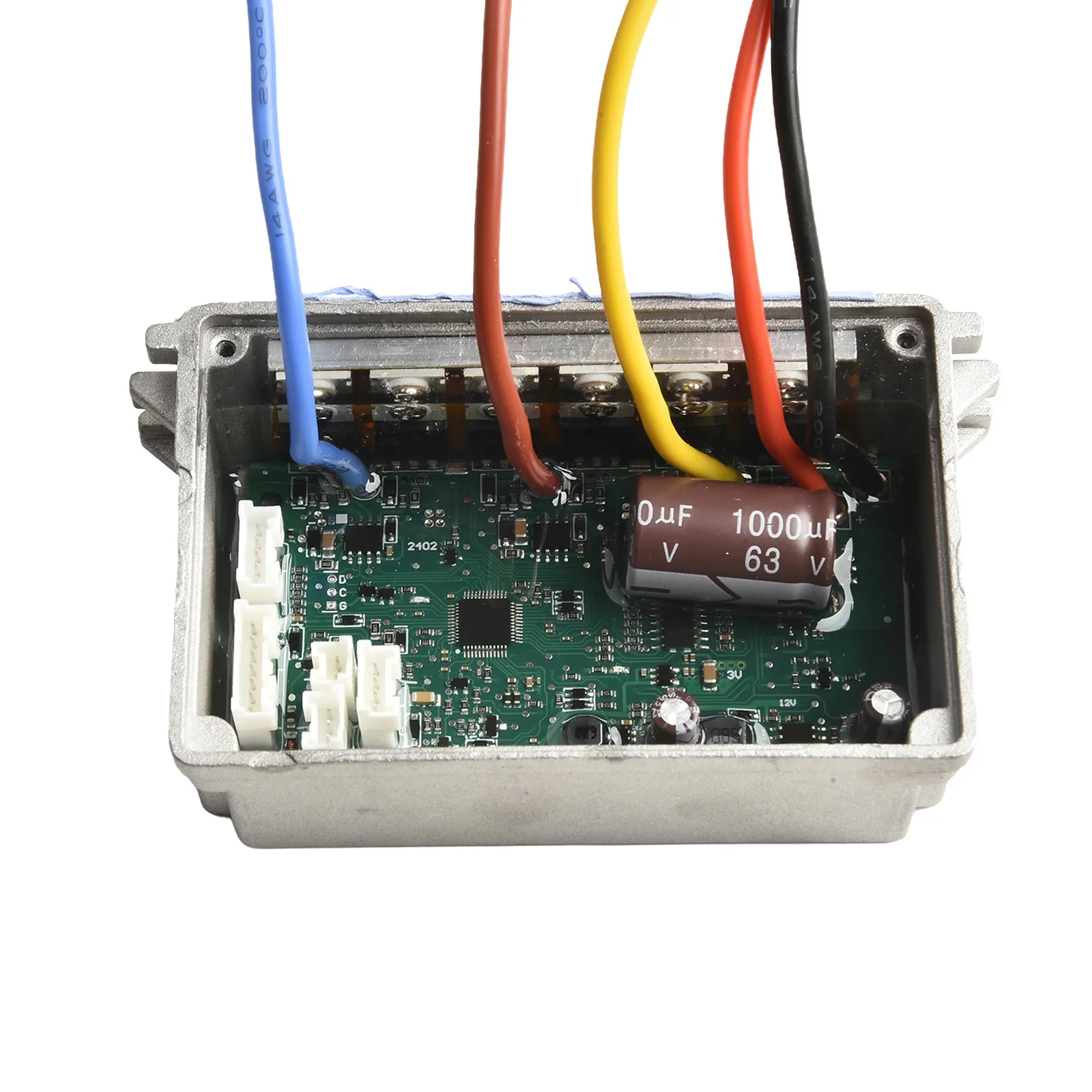 Electric Scooter PCB Electric Scooter Motherboard Silver Color Stable Performance 270g Weight Easy To Install High Reliability
Electric Scooter PCB Electric Scooter Motherboard Silver Color Stable Performance 270g Weight Easy To Install High Reliability