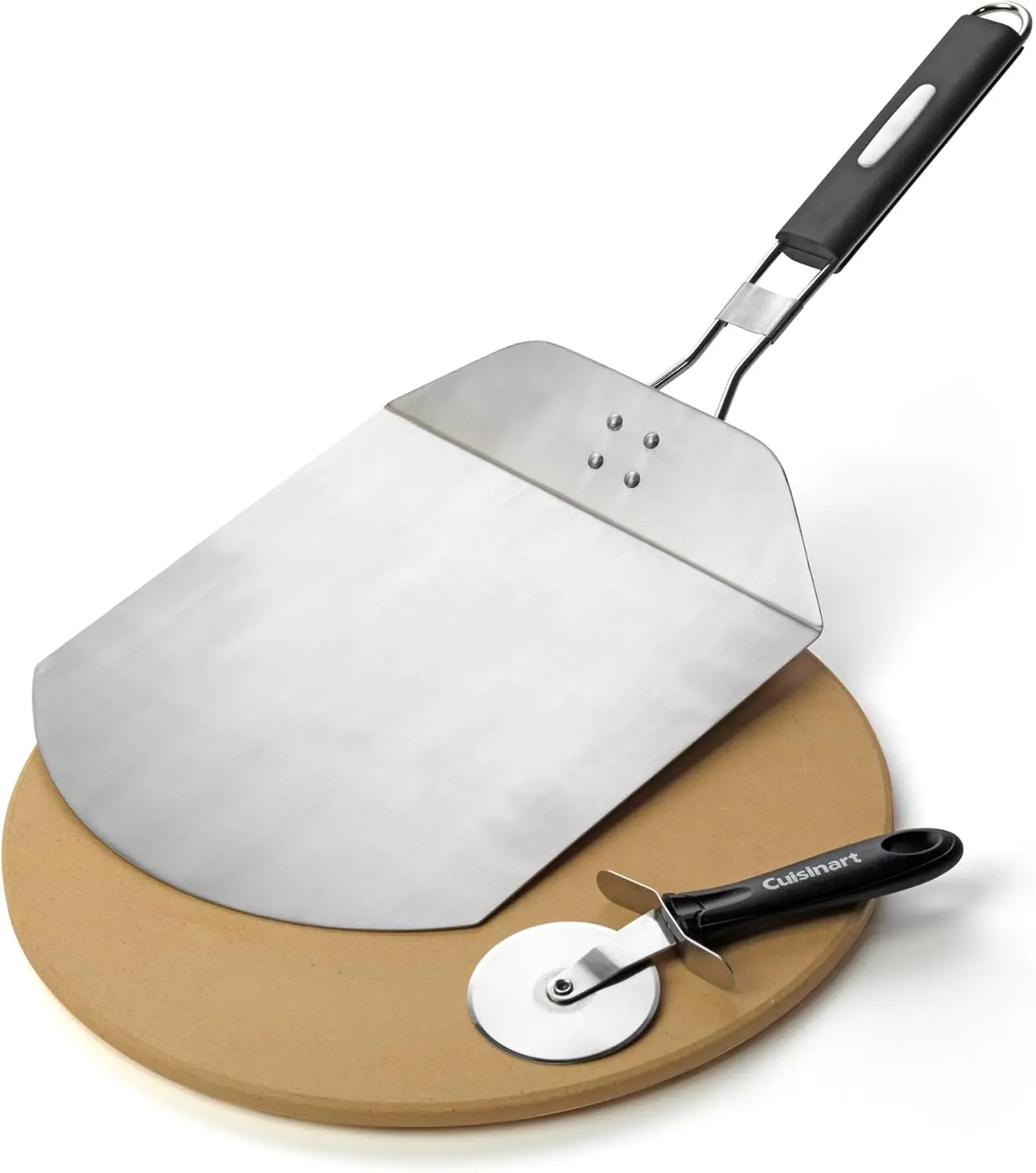 13-дюймовый набор для гриля для пиццы с кожурой и резаком из нержавеющей стали для домашней хрустящей корки
13-дюймовый набор для гриля для пиццы с кожурой и резаком из нержавеющей стали для домашней хрустящей корки