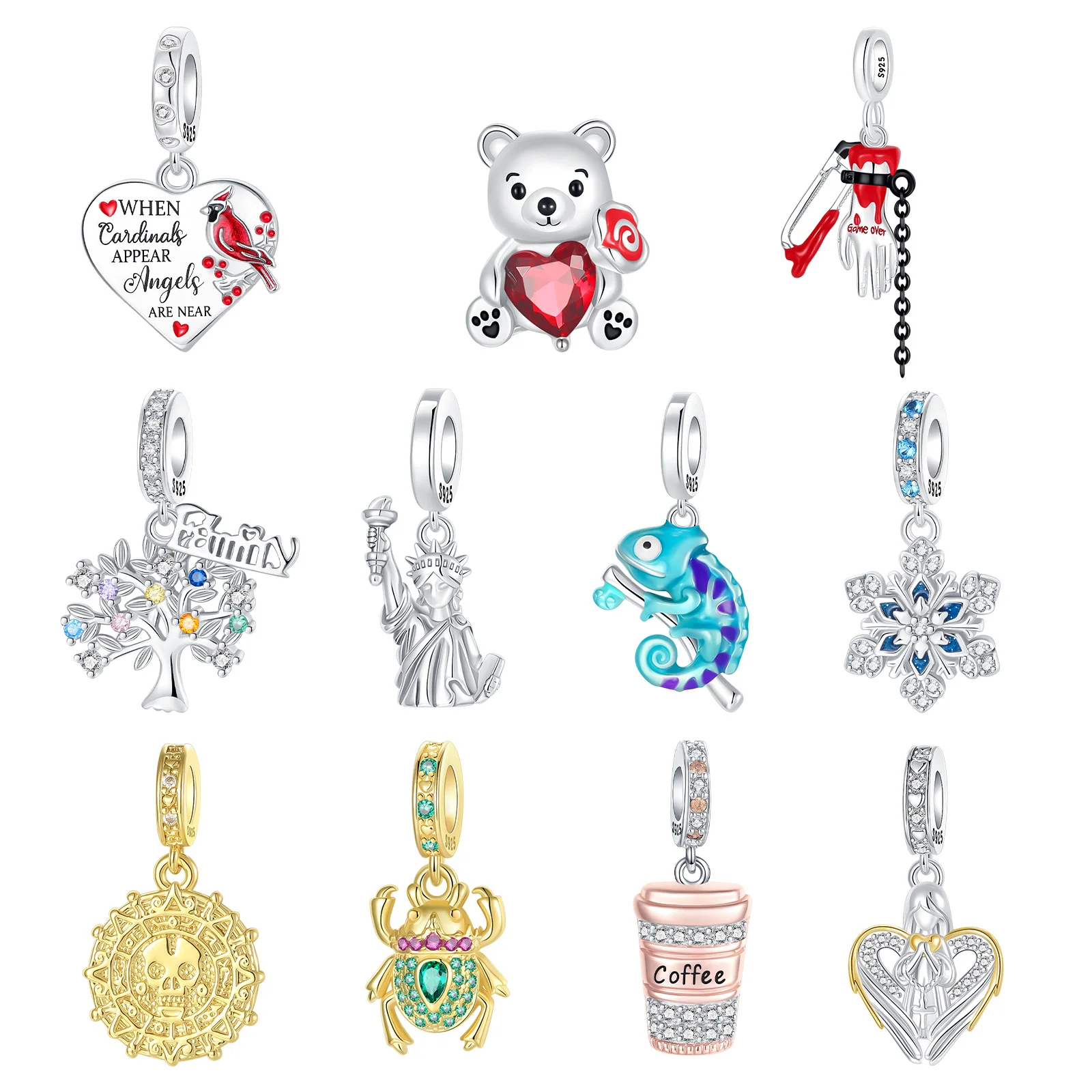 925 Sterling Silver Flower-tailed Rat Milk pandent Charm Fit Bracelet DIY Bead Ms Premium Jewelry Valentine's Birthday Gift
925 Sterling Silver Flower-tailed Rat Milk pandent Charm Fit Bracelet DIY Bead Ms Premium Jewelry Valentine's Birthday Gift