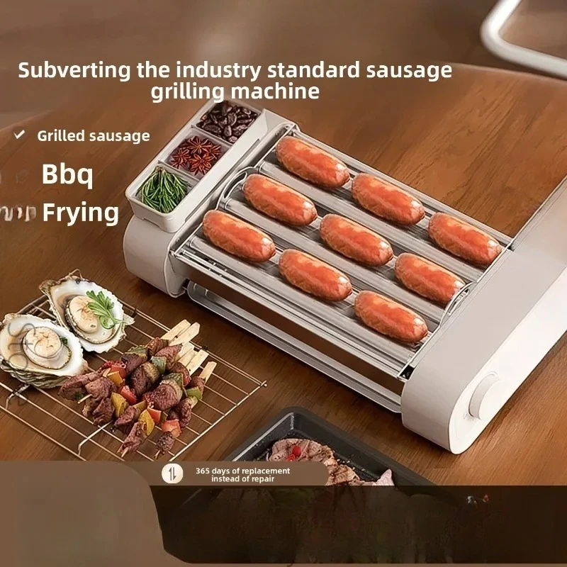 Multifunctional sausage machine household small mini dormitory automatic hot dog machine three-in-one
Multifunctional sausage machine household small mini dormitory automatic hot dog machine three-in-one