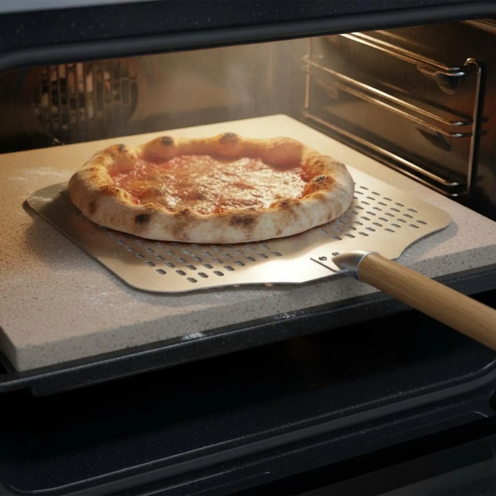 Pizza Peel Easy Storage Aluminum Pizza Shovel Baking Tool for Bakery, Kitchen
Pizza Peel Easy Storage Aluminum Pizza Shovel Baking Tool for Bakery, Kitchen