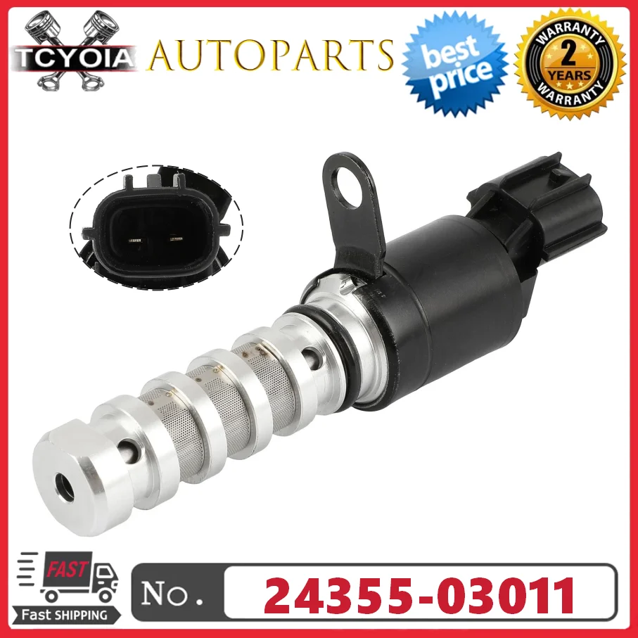 VVT Variable Valve Timing Solenoid 24355-03011 2435503011 For Hyundai i10 i20 Kia Ceed Picanto Rio 1.0L 1.2L 2011-2023
VVT Variable Valve Timing Solenoid 24355-03011 2435503011 For Hyundai i10 i20 Kia Ceed Picanto Rio 1.0L 1.2L 2011-2023
