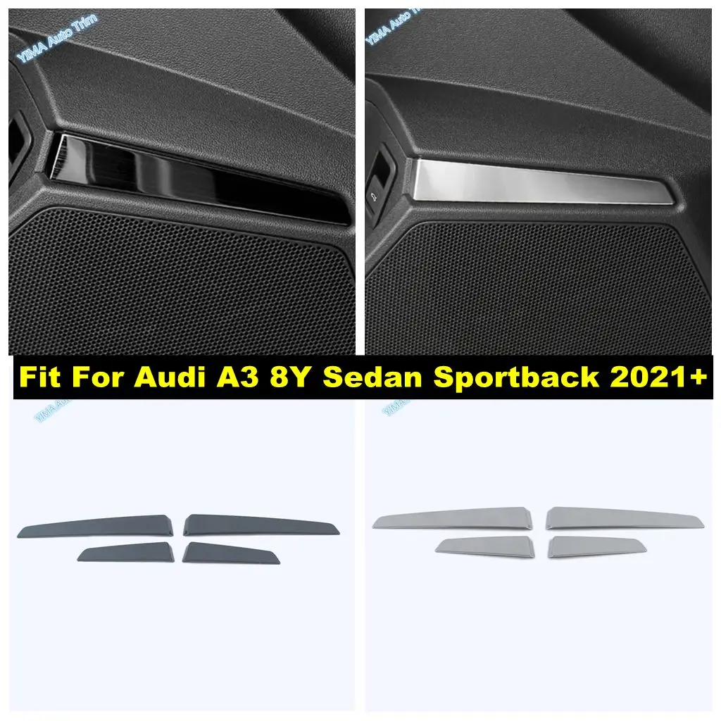 Side Auto Door Horn Speaker Decor Stripes Cover Trim Stainless Accessories For Audi A3 8Y Sedan Sportback 2021 2022 2023 2024
Side Auto Door Horn Speaker Decor Stripes Cover Trim Stainless Accessories For Audi A3 8Y Sedan Sportback 2021 2022 2023 2024
