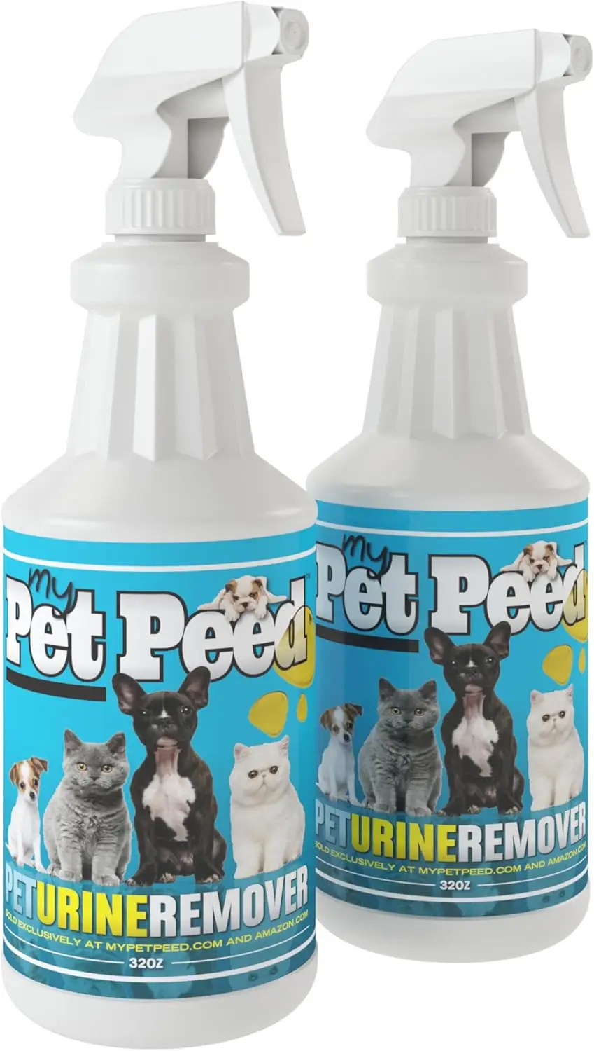 Эффективное средство для удаления пятен и запахов от домашних животных - без запаха, 2 упаковки по 32 унции, спрей-флаконы для мочи, экскрементов, рвоты
Эффективное средство для удаления пятен и запахов от домашних животных - без запаха, 2 упаковки по 32 унции, спрей-флаконы для мочи, экскрементов, рвоты