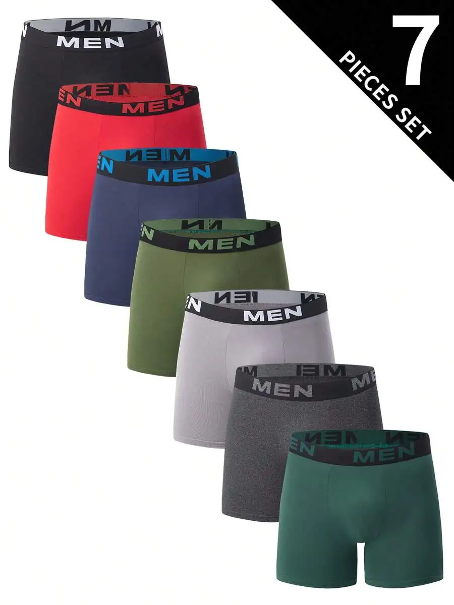 7 Pieces Mens Solid Color Briefs Breathable Comfortable Underwear
7 Pieces Mens Solid Color Briefs Breathable Comfortable Underwear