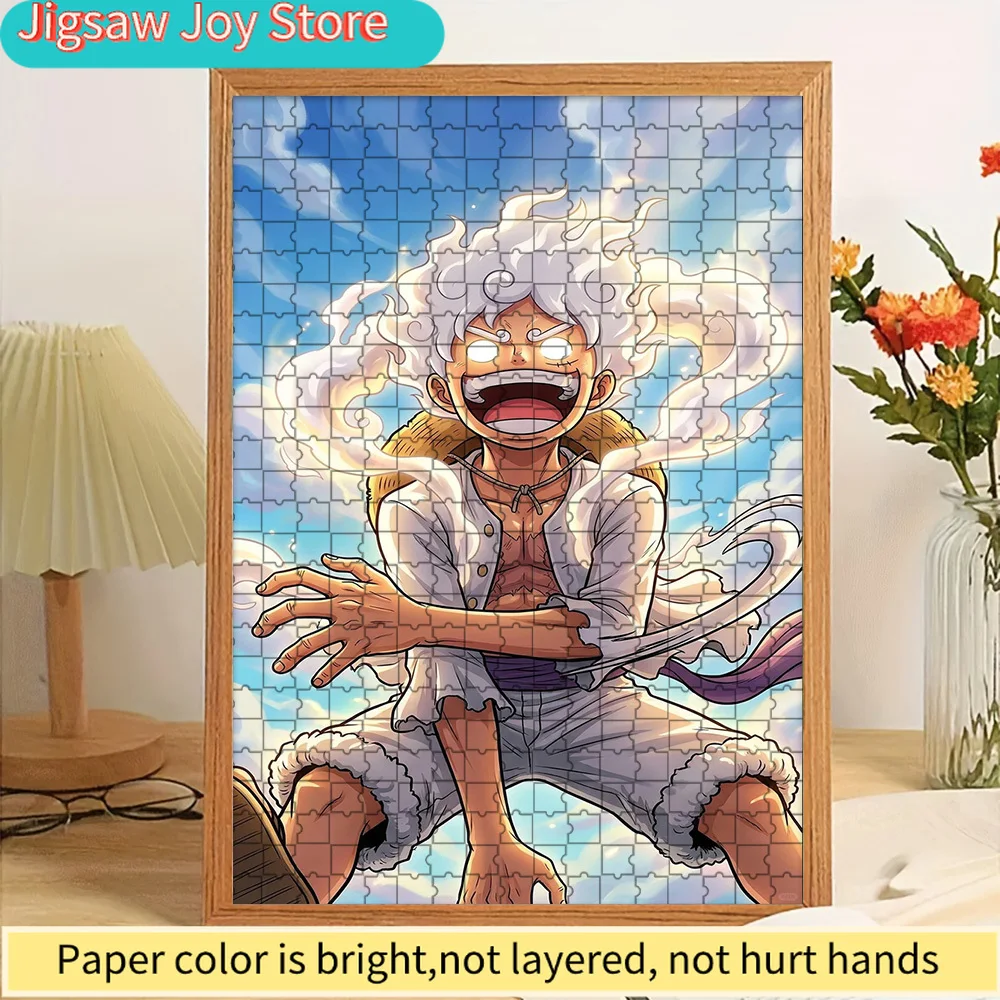 One Piece Monkey D. Luffy Gear 5 Sun God Nika Joyful Expression Blue Sky Cloud Background Art Paper Jigsaw Puzzle, Anime Pirate
One Piece Monkey D. Luffy Gear 5 Sun God Nika Joyful Expression Blue Sky Cloud Background Art Paper Jigsaw Puzzle, Anime Pirate